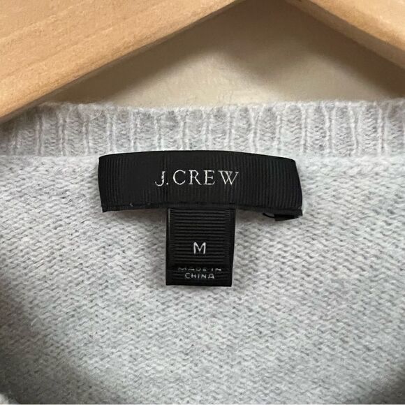 J Crew jeweled fair isle wool sweater Sz XS/S - Picture 4 of 6